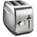 KitchenAid 2 Slice Toaster with Manual Lift Lever in Brushed Stainless Steel (KMT2115SX)