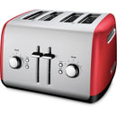 KitchenAid 4 Slice Toaster with Manual Lift Lever in Empire Red (KMT4115ER)