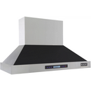Kucht 48-Inch 1200 CFM Wall Mount Range Hood in Stainless Steel and Black (KRH4815-K)