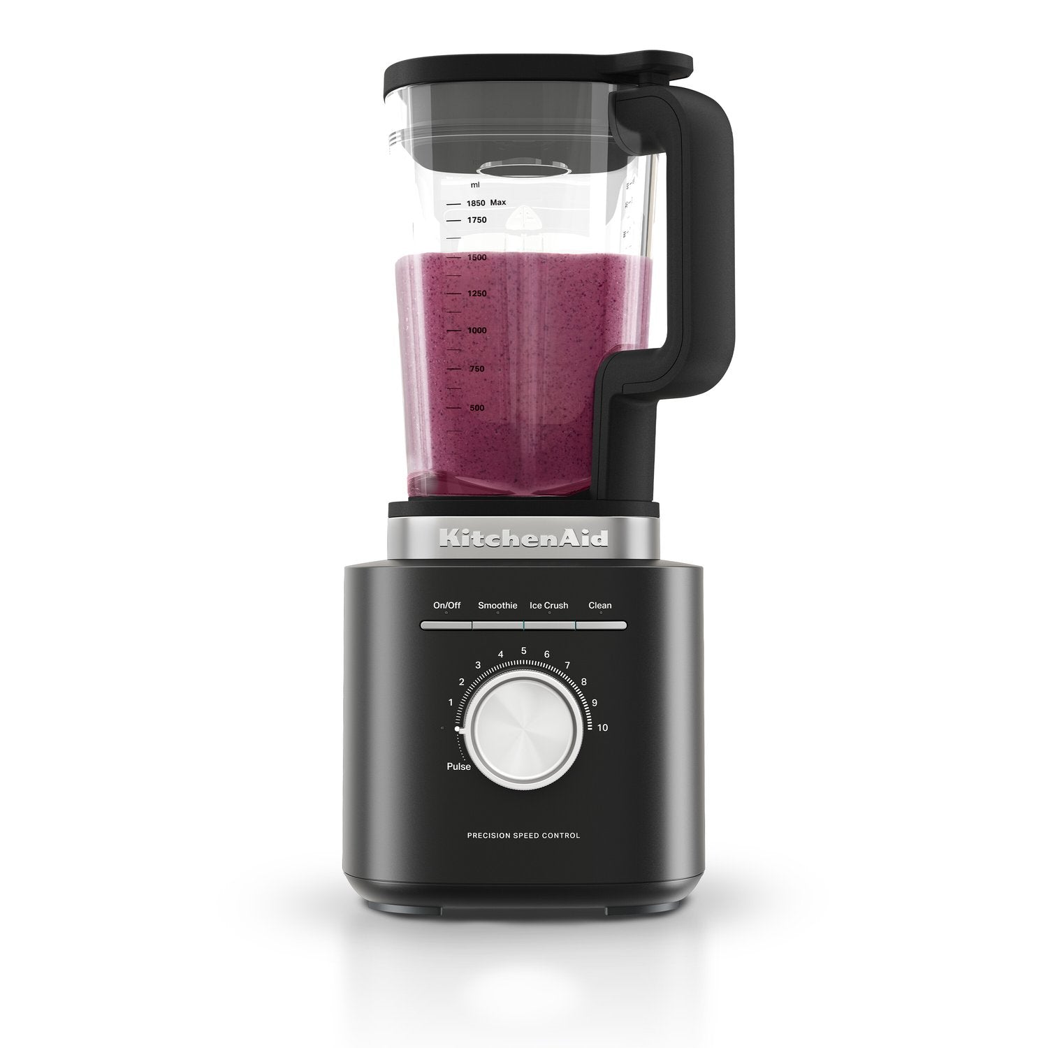 KitchenAid Pure Power Blender with 62 oz Glass Jar in Black Matte (KSB2070BM) - image 7