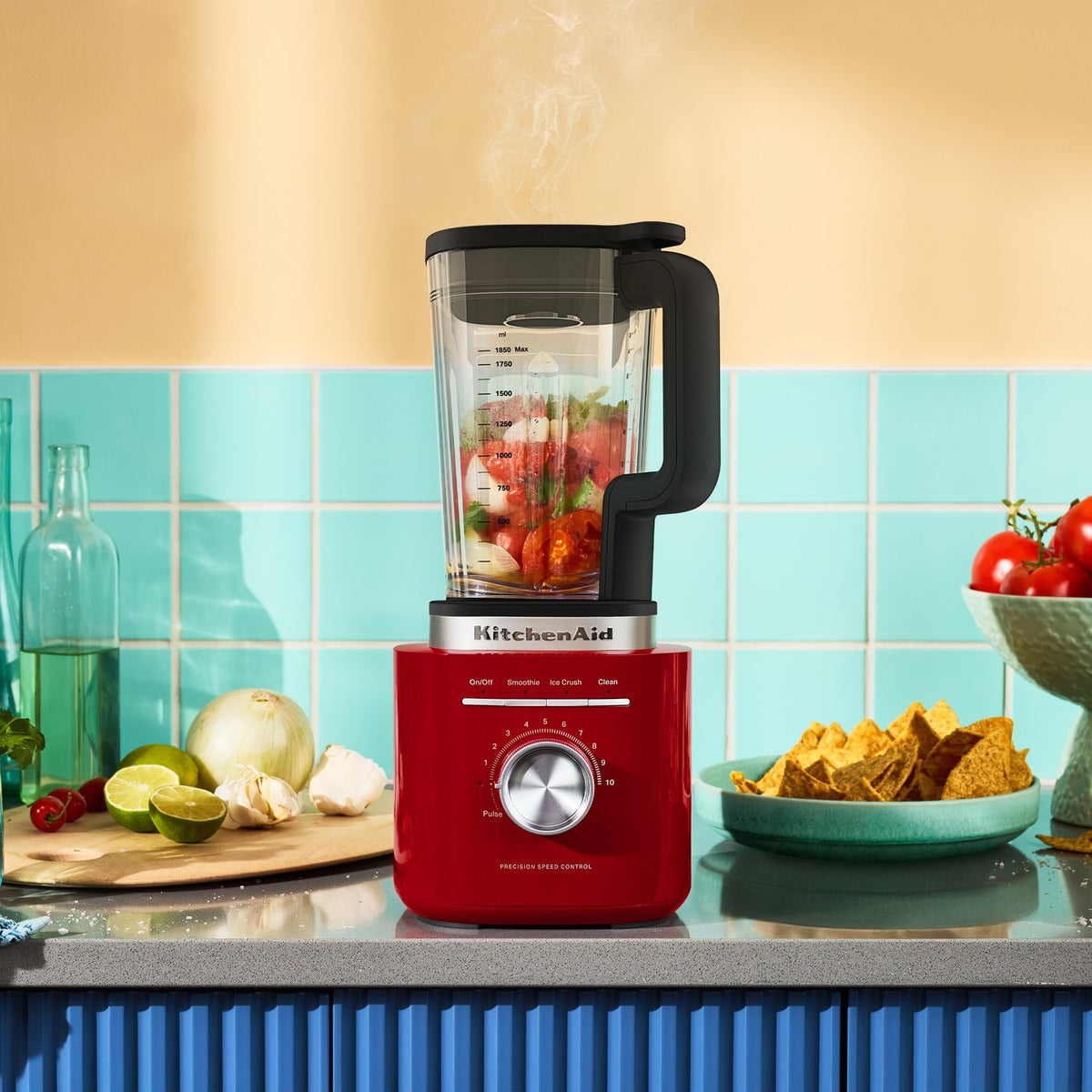 KitchenAid Pure Power Blender with 62 oz Glass Jar in Empire Red (KSB2070ER) - image 14