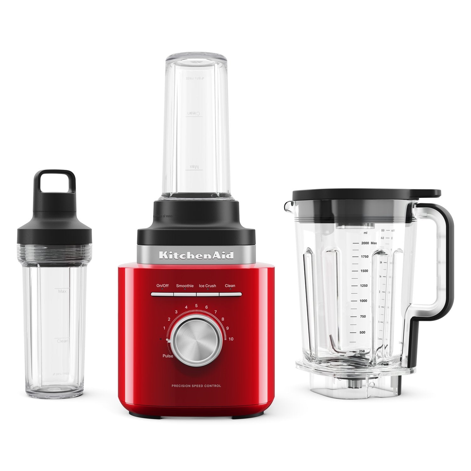 KitchenAid Pure Power Blender with Personal Blending Jar in Empire Red (KSB2079ER) - image 5