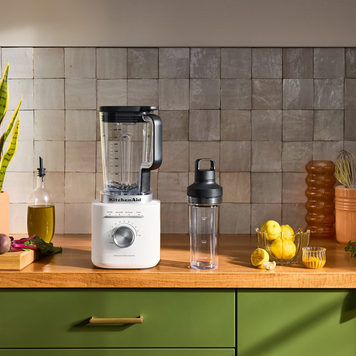KitchenAid Pure Power Blender with Personal Blending Jar in Porcelain (KSB2079PL) - image 6