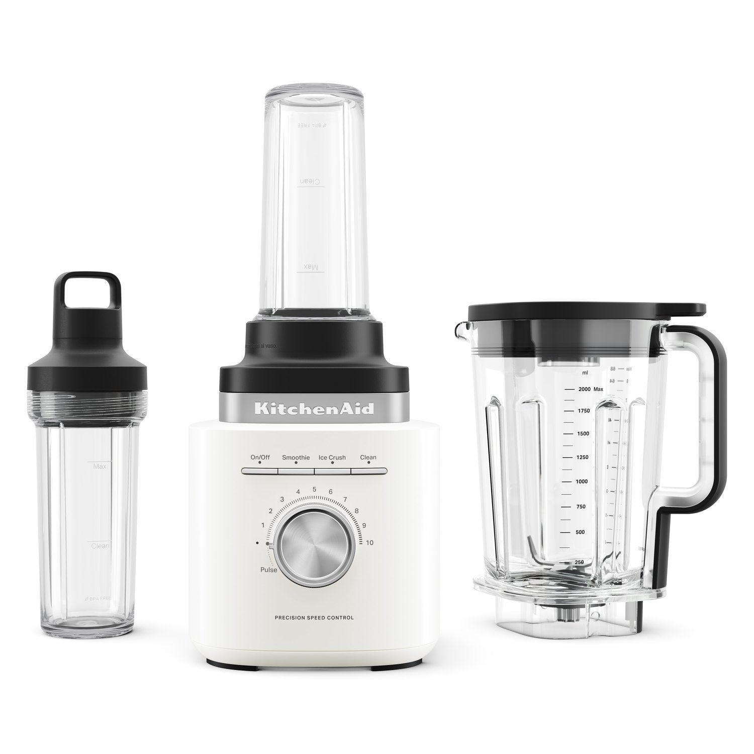 KitchenAid Pure Power Blender with Personal Blending Jar in Porcelain (KSB2079PL) - image 5