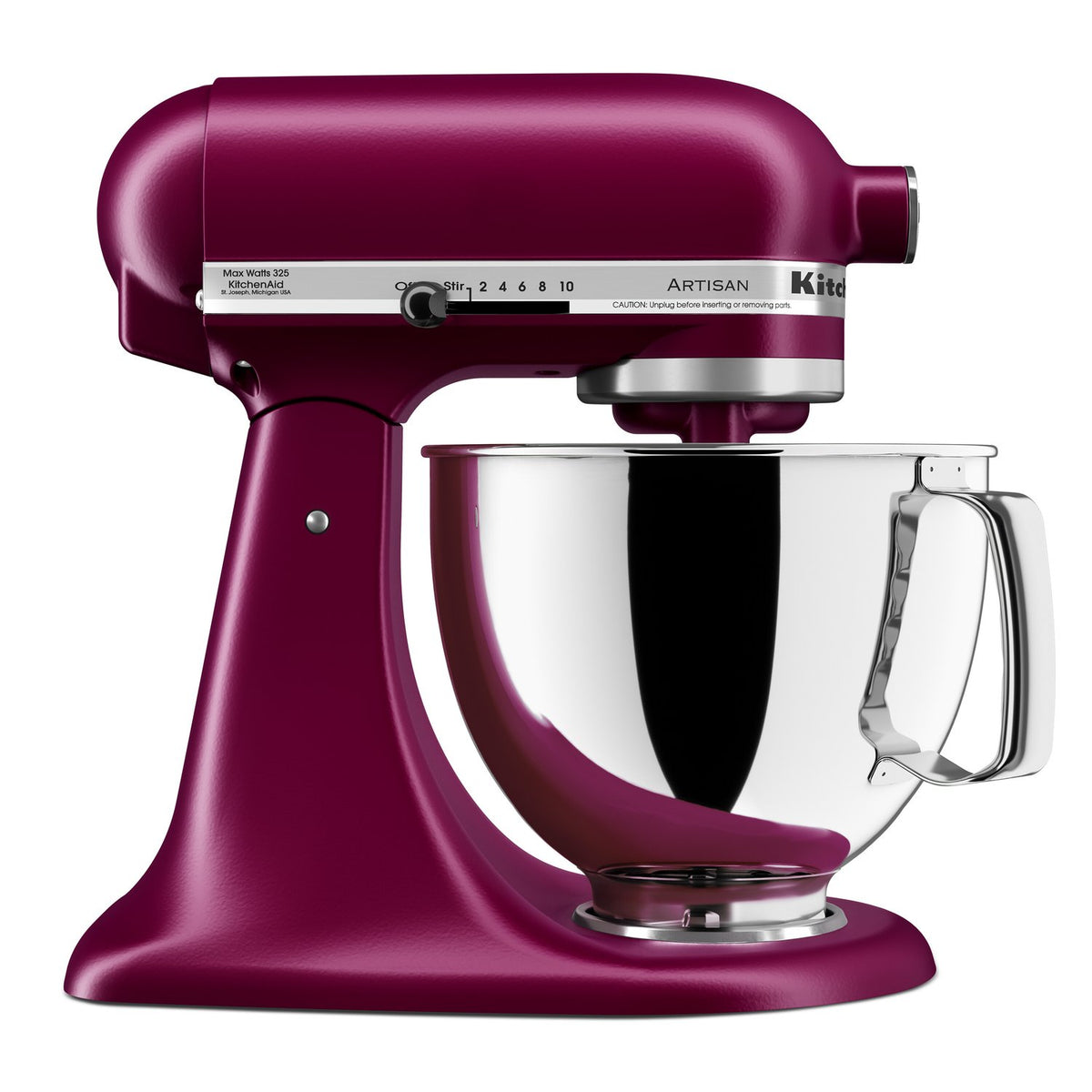 KitchenAid Artisan 5-Quart Tilt-Head Stand Mixer in Beet Root (KSM150PSBE) - image 1