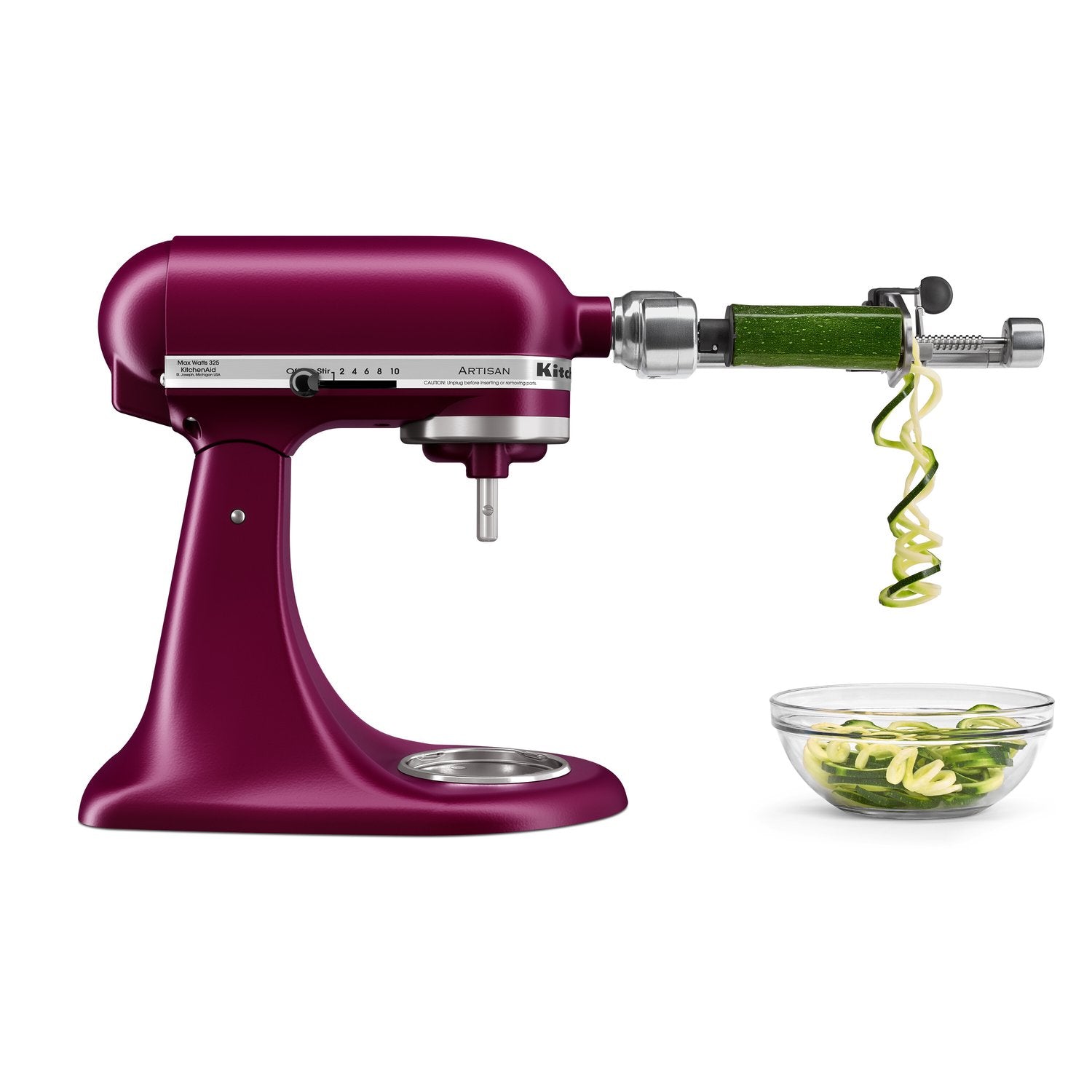KitchenAid Artisan 5-Quart Tilt-Head Stand Mixer in Beet Root (KSM150PSBE) - image 4