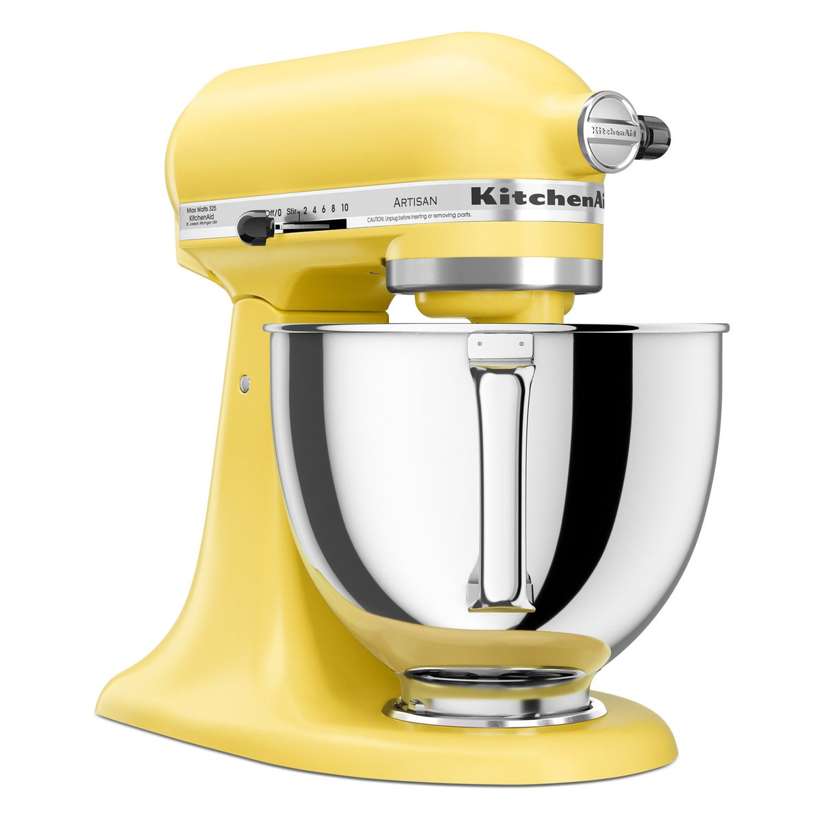 KitchenAid Artisan 5-Quart Tilt-Head Stand Mixer in Butter (KSM150PSBT) - image 3