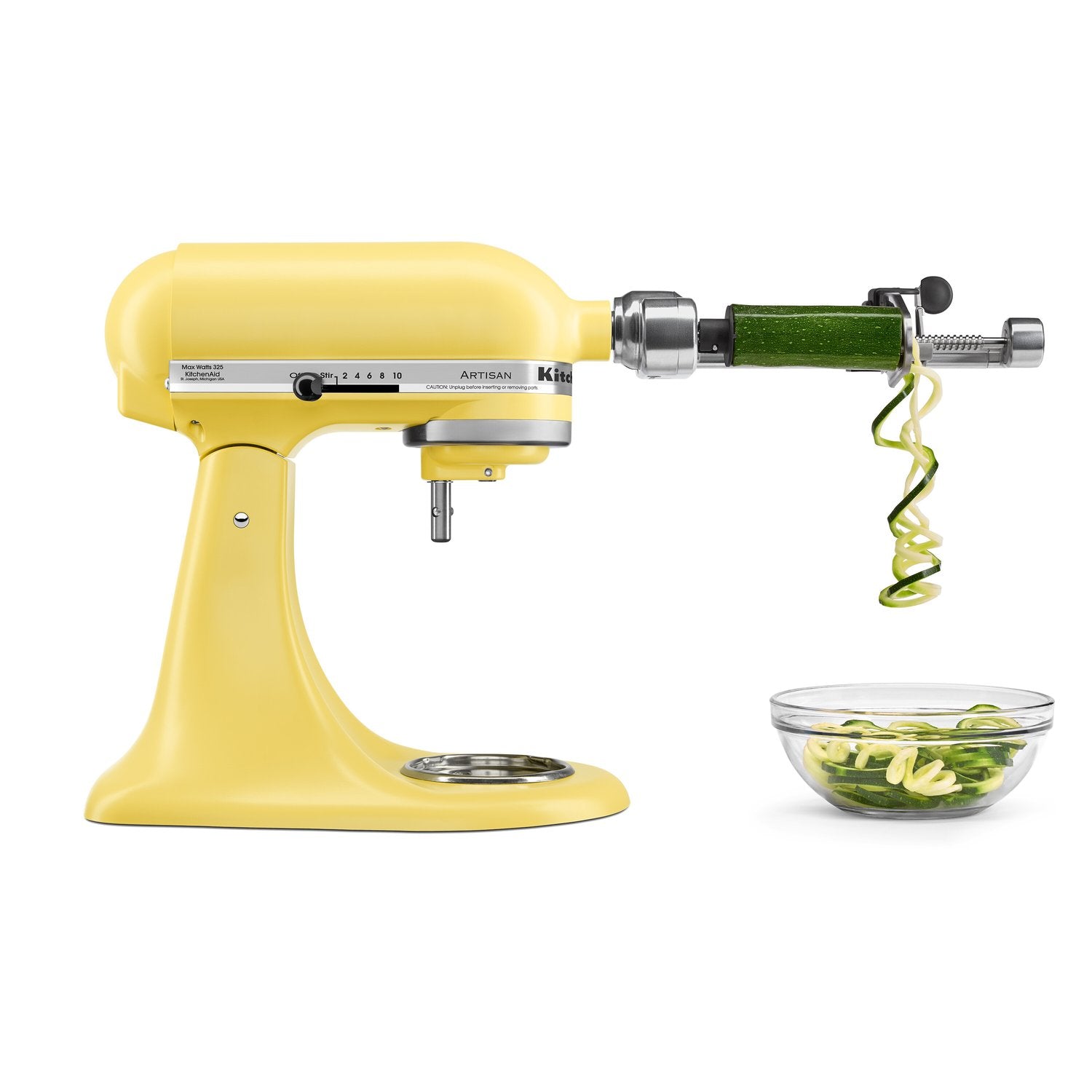 KitchenAid Artisan 5-Quart Tilt-Head Stand Mixer in Butter (KSM150PSBT) - image 5