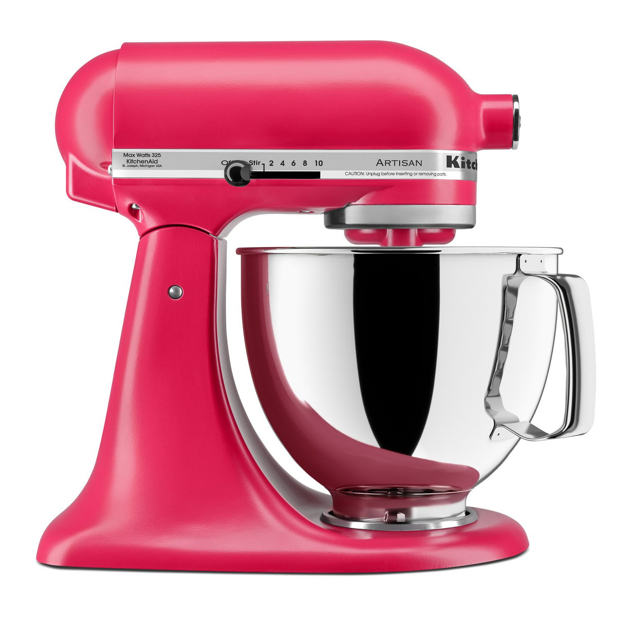 KitchenAid Artisan 5-Quart Tilt-Head Stand Mixer in Hibiscus (KSM150PSHI) - image 1