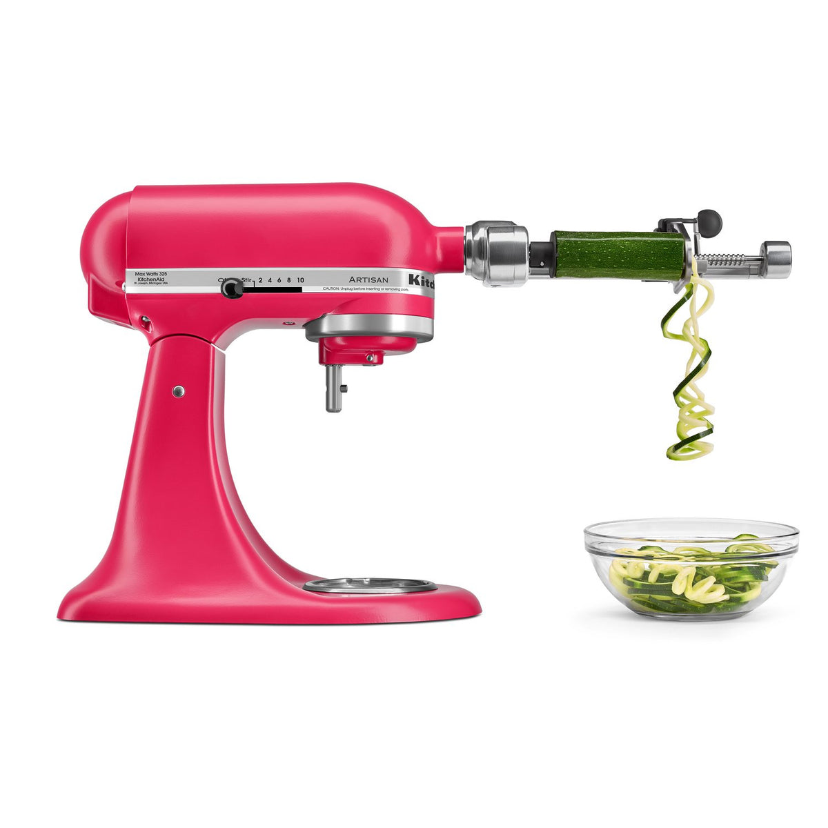 KitchenAid Artisan 5-Quart Tilt-Head Stand Mixer in Hibiscus (KSM150PSHI) - image 4
