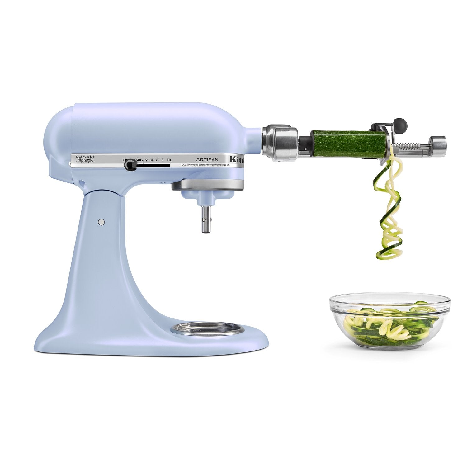 KitchenAid Artisan 5-Quart Tilt-Head Stand Mixer in Blue Salt (KSM150PSOA) - image 4