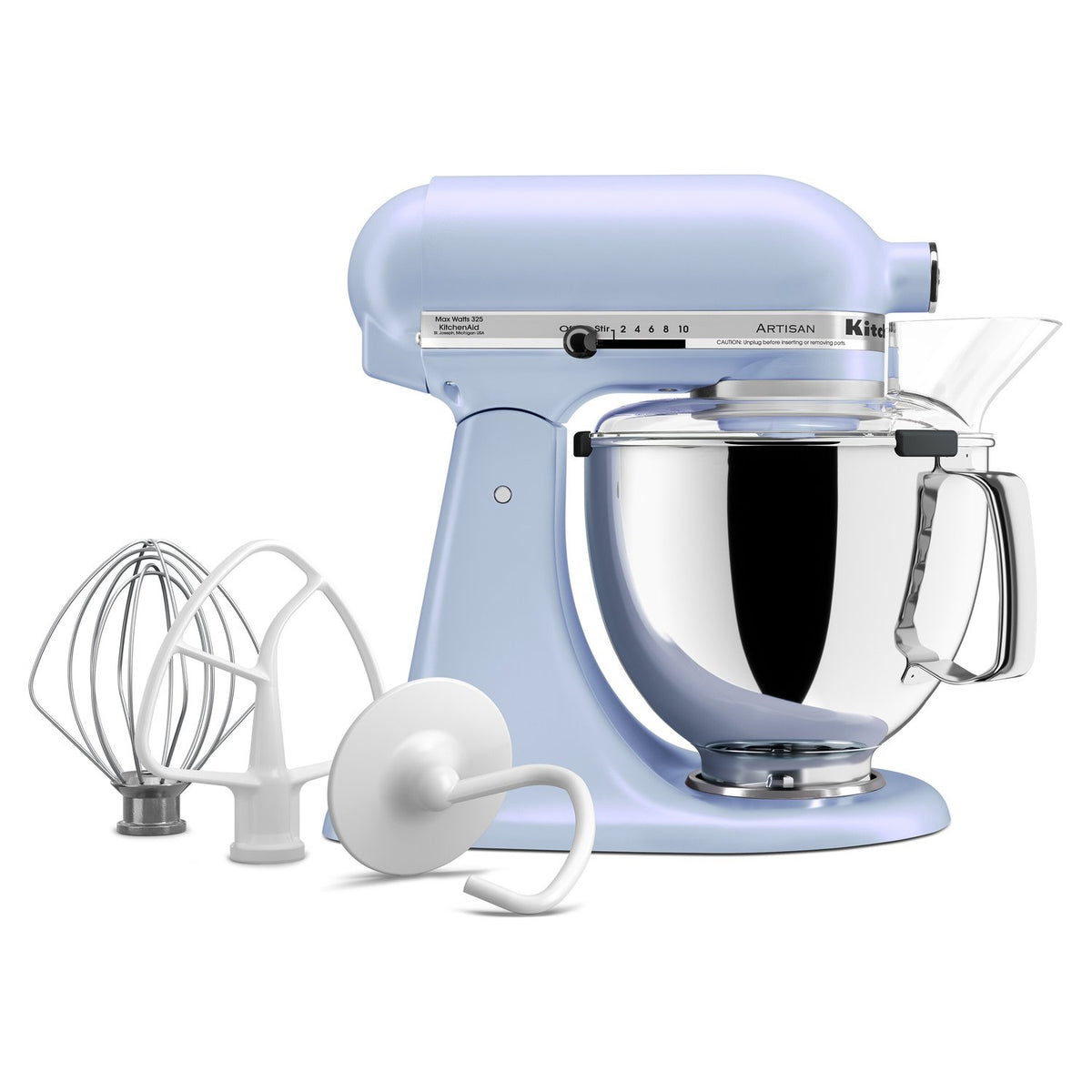 KitchenAid Artisan 5-Quart Tilt-Head Stand Mixer in Blue Salt (KSM150PSOA) - image 6