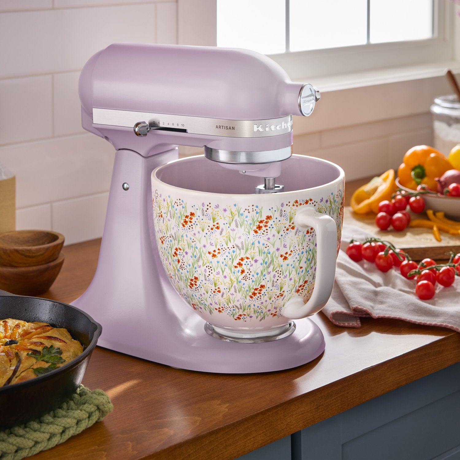 KitchenAid 5 Qt. Ceramic Bowl in Wildflower (KSM2CB5WF) - image 9