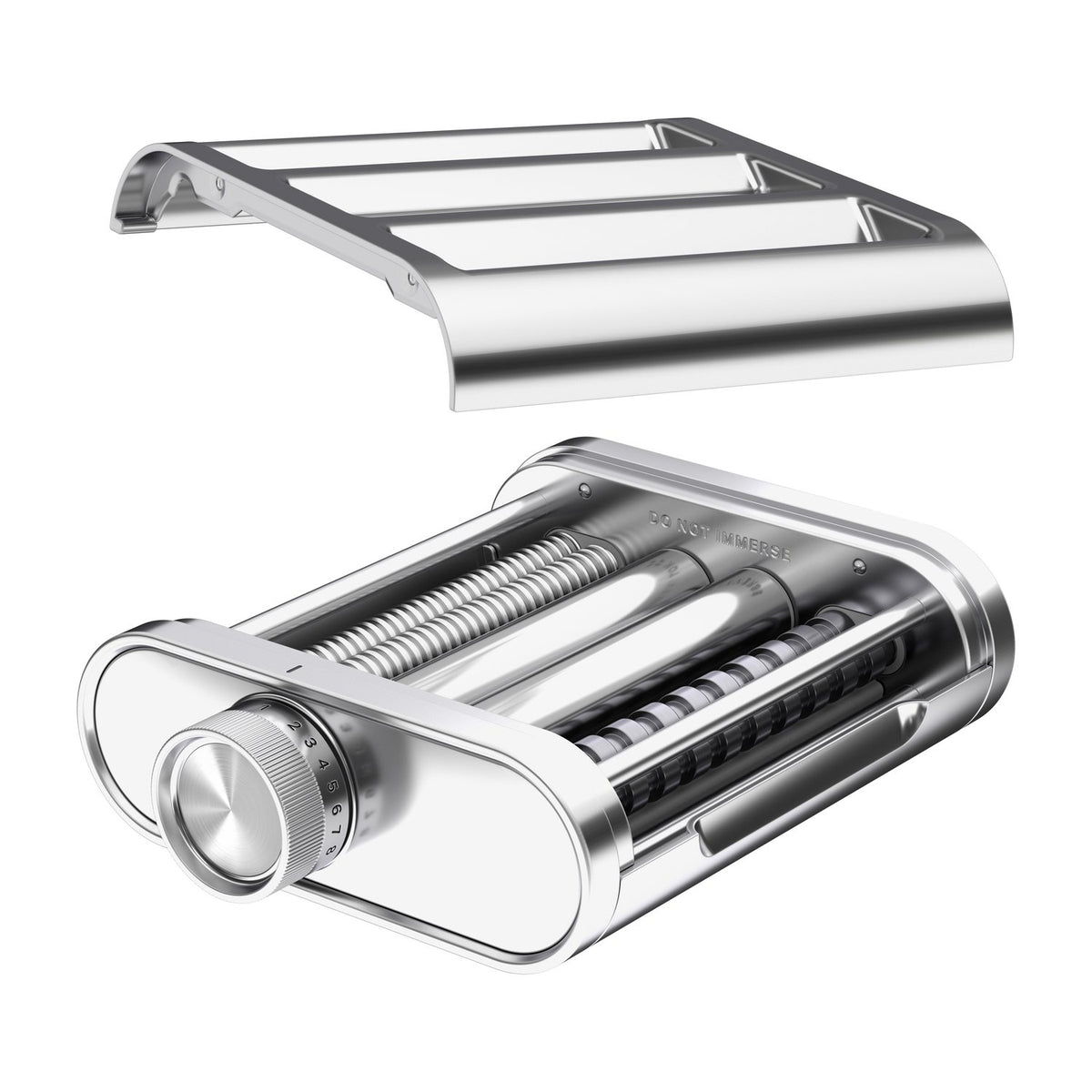KitchenAid 3-in-1 Metal Pasta Roller and Cutter Attachment in Chrome (KSM3MPA) - image 14