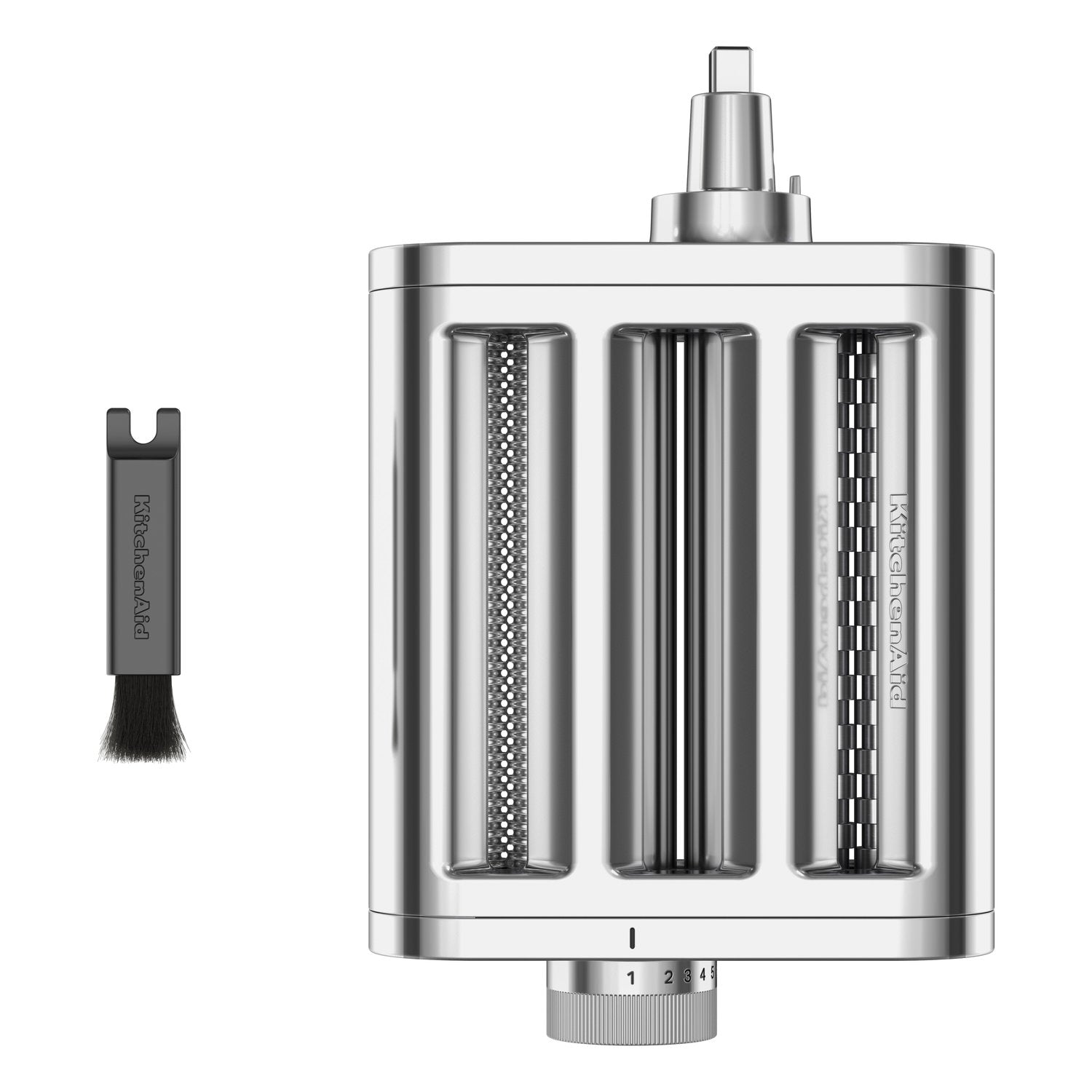 KitchenAid 3-in-1 Metal Pasta Roller and Cutter Attachment in Chrome (KSM3MPA) - image 15