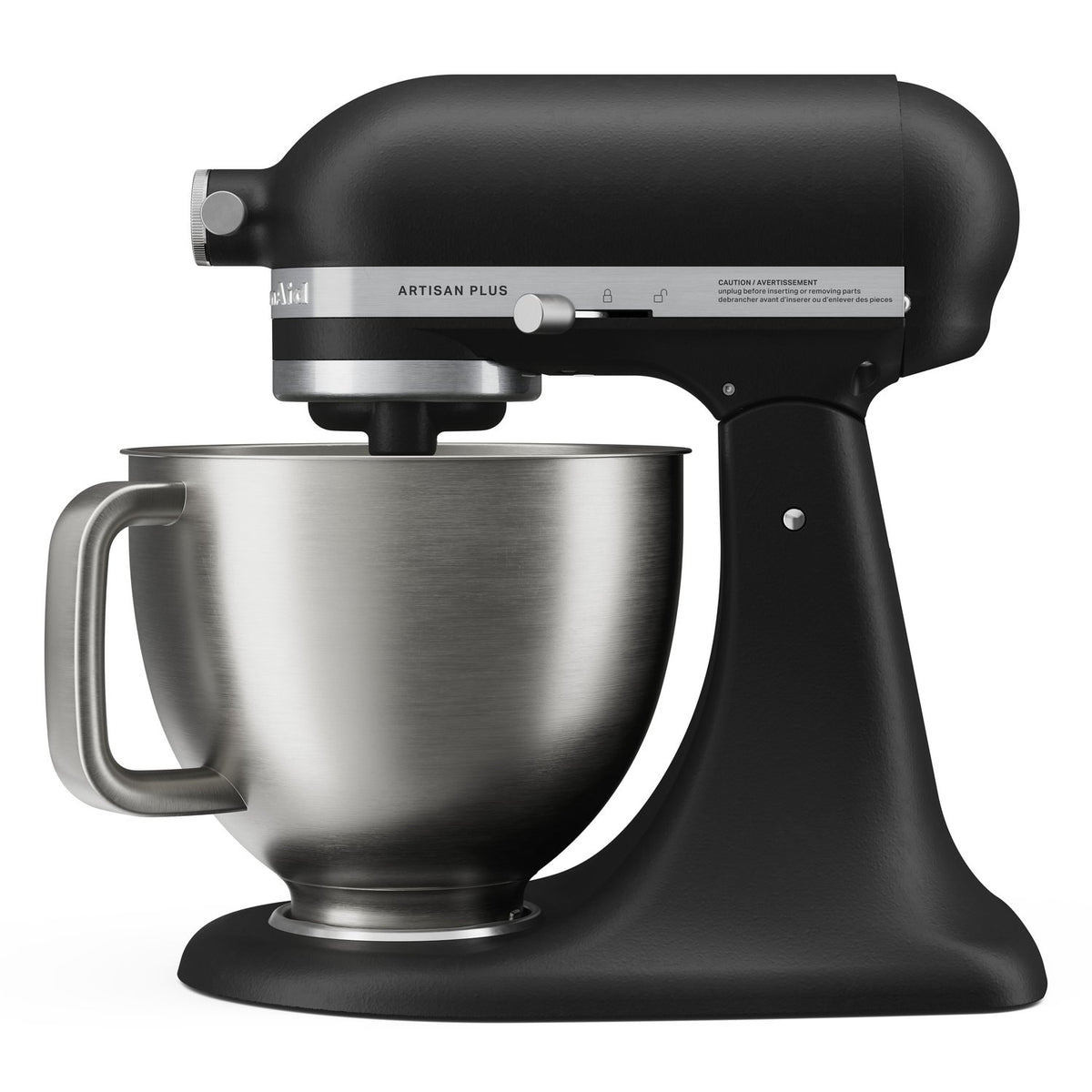 KitchenAid Artisan Plus Tilt-Head Stand Mixer in Matte Black (KSM50PKVXBM) - image 4