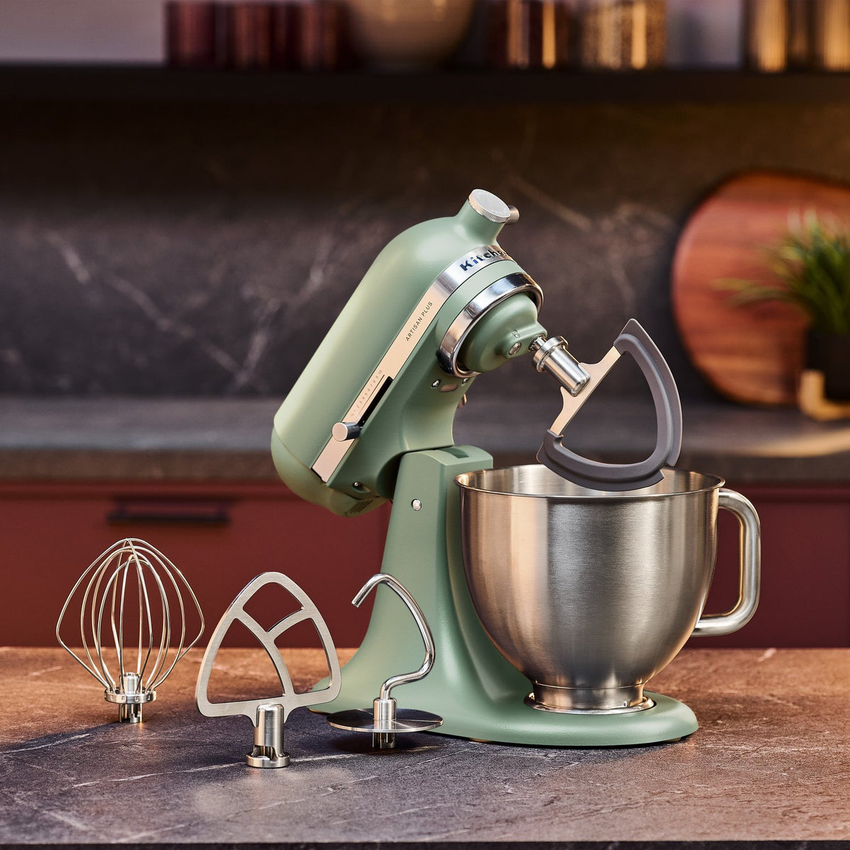 KitchenAid Artisan Plus Tilt-Head Stand Mixer in Cardamom (KSM50PKVXDC) - image 8