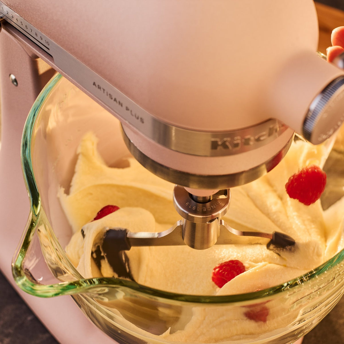 KitchenAid Artisan Plus Tilt-Head Stand Mixer in Feather Pink (KSM50PKVXFT) - image 9