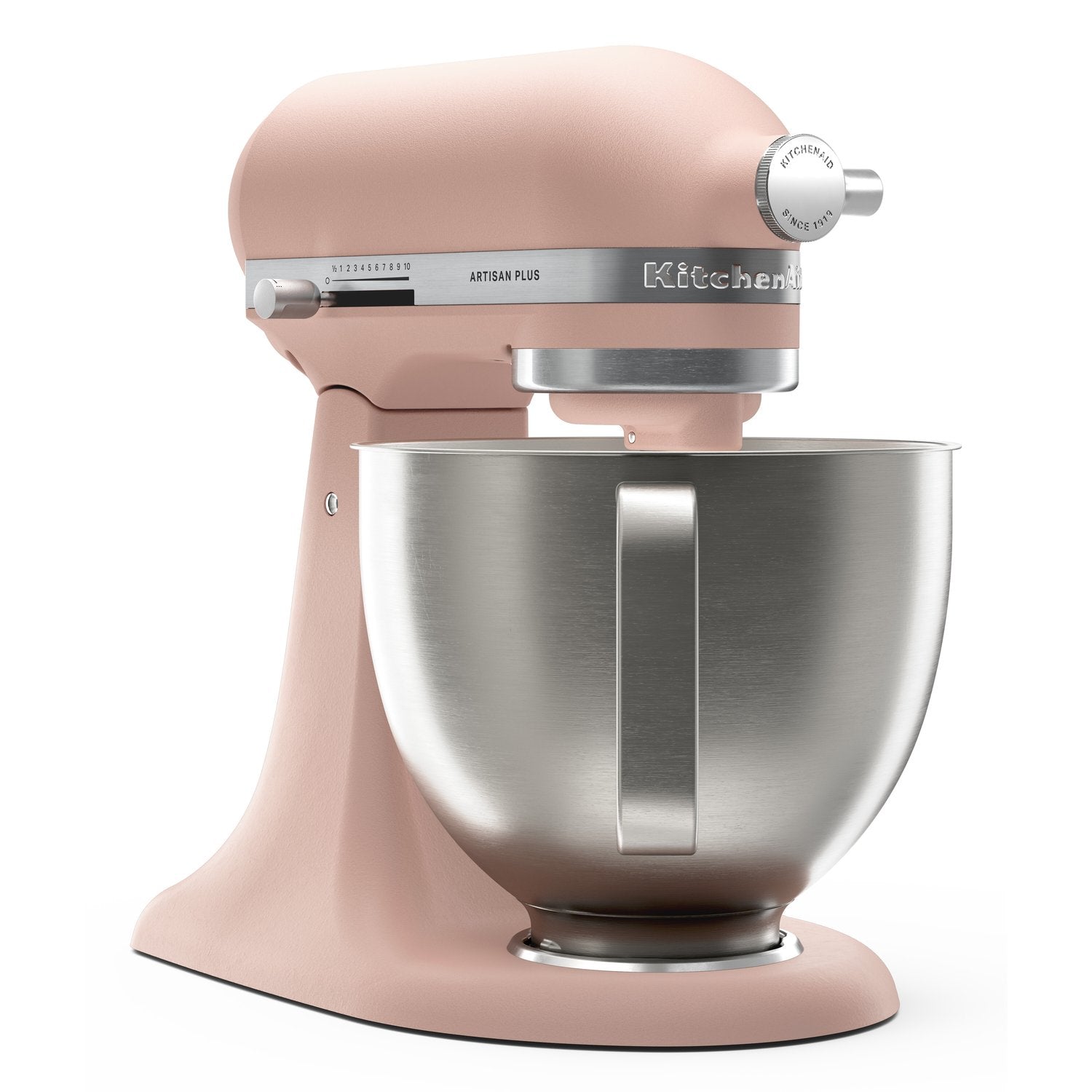 KitchenAid Artisan Plus Tilt-Head Stand Mixer in Feather Pink (KSM50PKVXFT) - image 1