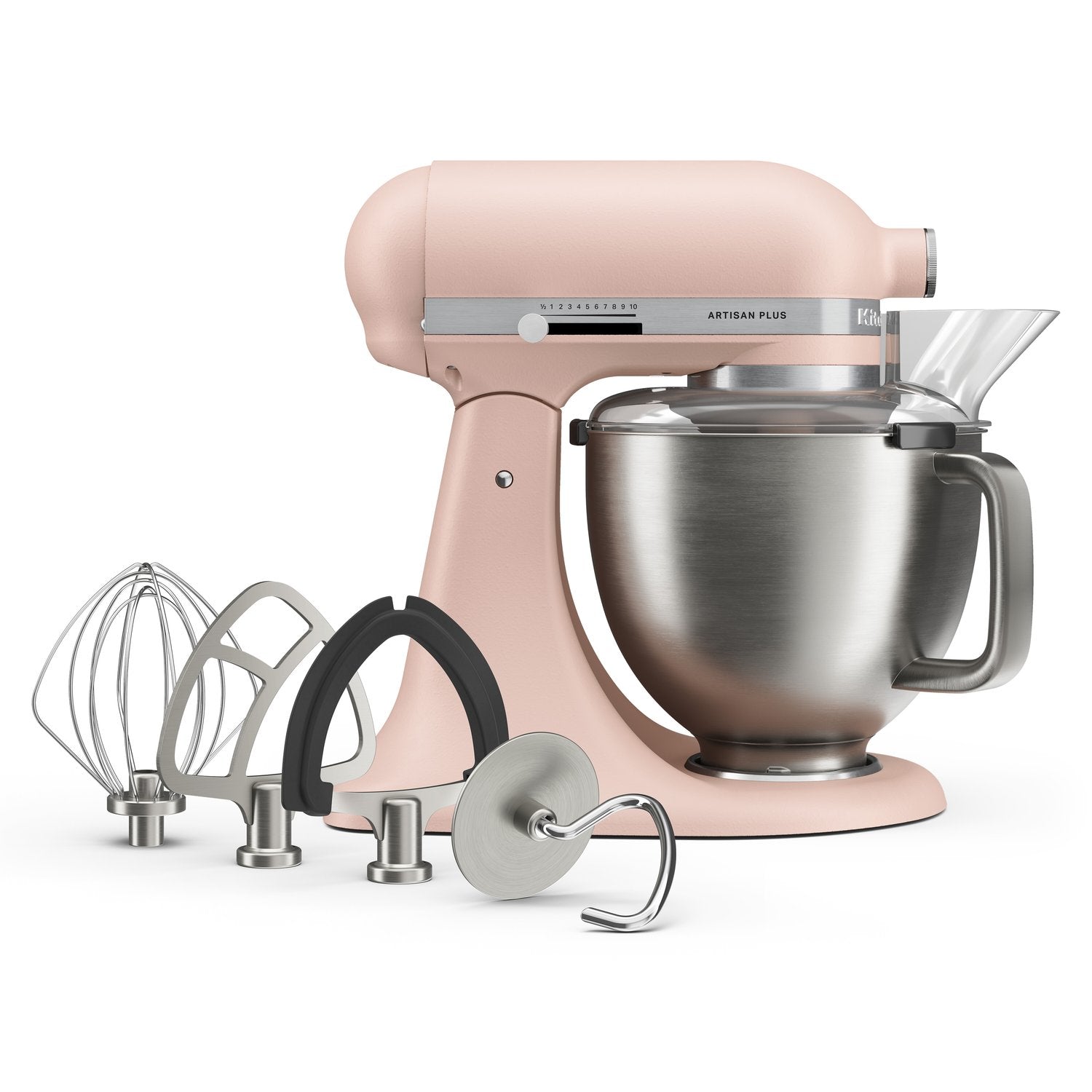 KitchenAid Artisan Plus Tilt-Head Stand Mixer in Feather Pink (KSM50PKVXFT) - image 6