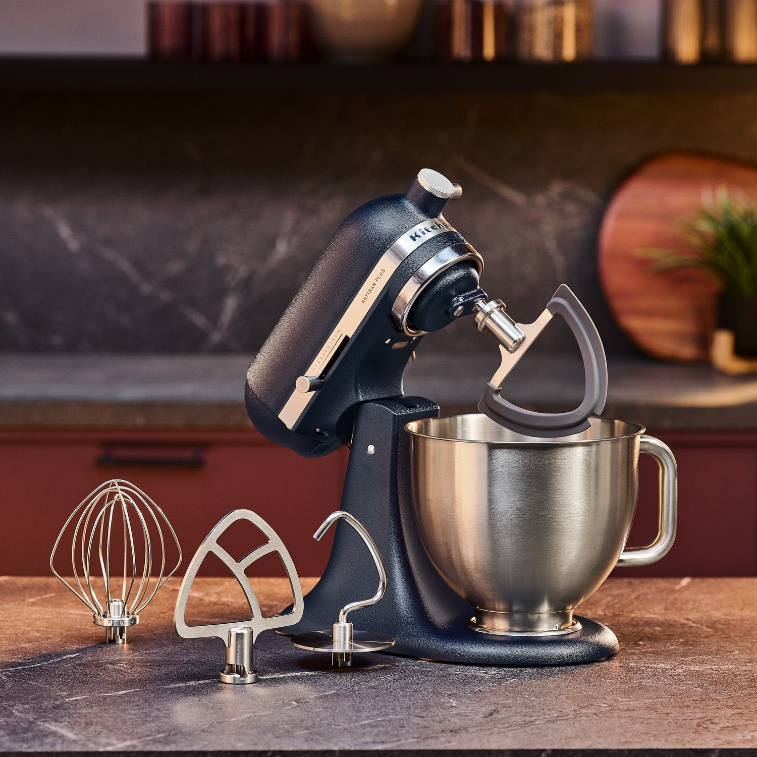 KitchenAid Artisan Plus Tilt-Head Stand Mixer in Wild Blueberry (KSM50PKVXWB) - image 9
