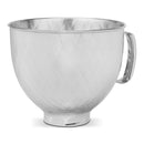 KitchenAid 5-Quart Colorfast Finish Stainless Steel Bowl, Quilted (KSM5SSBQB)