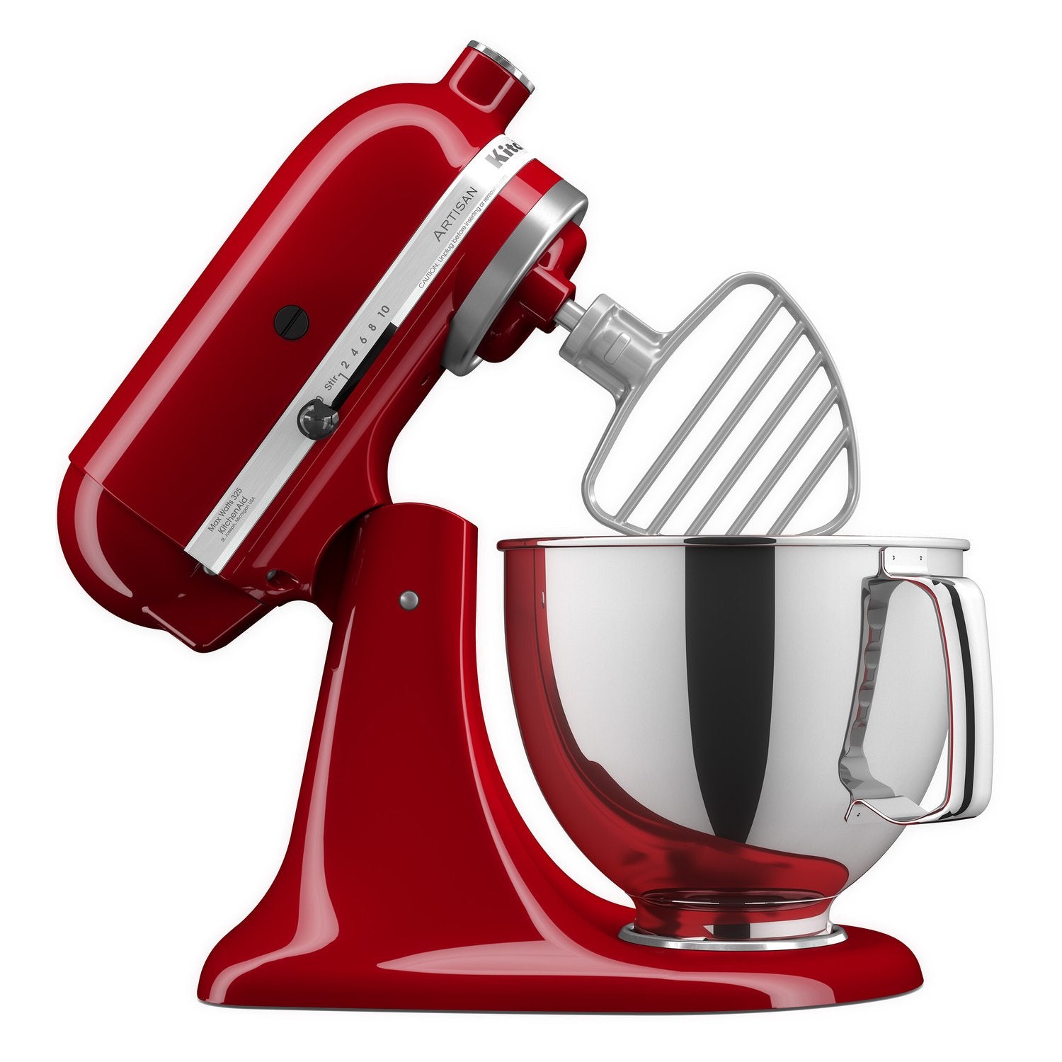 Stainless steel pastry beater attachment with wire whisk for stand mixer
