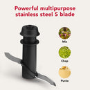 KitchenAid Cordless Go Top Down Chopper 3.5 Cup in Black Matte, Battery Sold Separately (KTCR350BM)