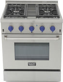 Kucht 30-Inch Propane Gas Range with 4.2 Cu. Ft. Convection Oven in Stainless Steel (KRG3080U/LP-S)