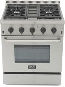 Kucht 30-Inch Propane Gas Range with 4.2 Cu. Ft. Convection Oven in Stainless Steel (KRG3080U/LP-S)