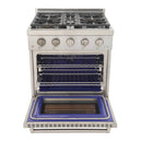 Kucht 30-Inch Propane Gas Range with 4.2 cu ft. Oven (KFX300/LP-S)