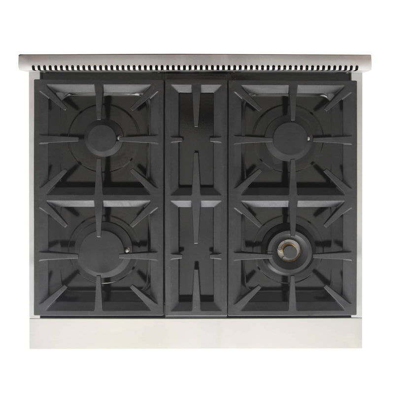 Kucht 5-Piece Appliance Package - 30-Inch Propane Gas Range, 36-Inch Panel Ready Refrigerator, Wall Mount Hood, Panel Ready Dishwasher, & Microwave Drawer (APKPR5-KFX300/LP-S-10A-MWD)