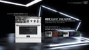 Kucht 5-Piece Appliance Package - 30-Inch Propane Gas Range with 4.2 Cu. Ft. Oven, 36-Inch Refrigerator, Dishwasher, Under Cabinet Range Hood & Microwave Drawer in Stainless Steel