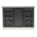 Kucht 36-Inch Propane Gas Range with 5.2 cu ft. Oven (KFX360/LP-S)