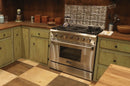 Kucht 36-Inch Propane Gas Range with Sealed Burners & 5.2 Cu. Ft. Convection Oven in Stainless Steel (KRG3618U/LP-S)