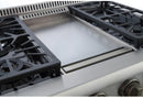 Kucht 36-Inch Propane Gas Range with 5.2 Cu. Ft. Convection Oven & Griddle in Stainless Steel (KRG3609U/LP-S)