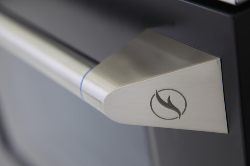 Kucht 36-Inch Propane Range with Sealed Burners & 5.2 Cu. Ft. Convection Oven in Black (KNG361/LP-K)