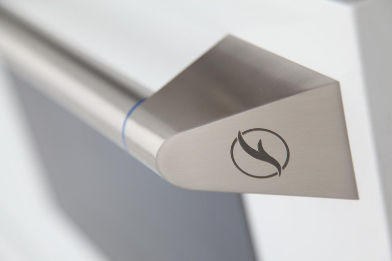 Kucht 36-Inch Propane Gas Range with Sealed Burners & 5.2 Cu. Ft. Convection Oven in White (KNG361/LP-W)