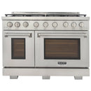 Kucht 48-Inch Propane Gas Range with 6.7 cu ft. Oven (KFX480/LP-S)