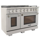 Kucht 48-Inch Propane Gas Range with 6.7 cu ft. Oven (KFX480/LP-S)