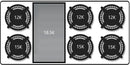 Kucht 48-Inch Propane Gas Range Range with Sealed Burners, 6.7 Cu. Ft. Oven, & Griddle in Stainless Steel (KRG4804U/LP-S)