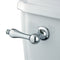 Kingston Brass Victorian Front Mount Toilet Tank Lever, Left/Right Installation, Polished Chrome (KTAL1)