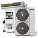 Pioneer® Quantum Ultra™ 48,000 BTU 17 SEER2 230V Slim-Duct Ceiling Concealed Mini-Split Air Conditioner Inverter Heat Pump Full Set