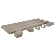 MRCOOL LineGuard 4.5" Line Set Cover for Ductless Mini-Split or Central System in Tan (MLG450-T-01)