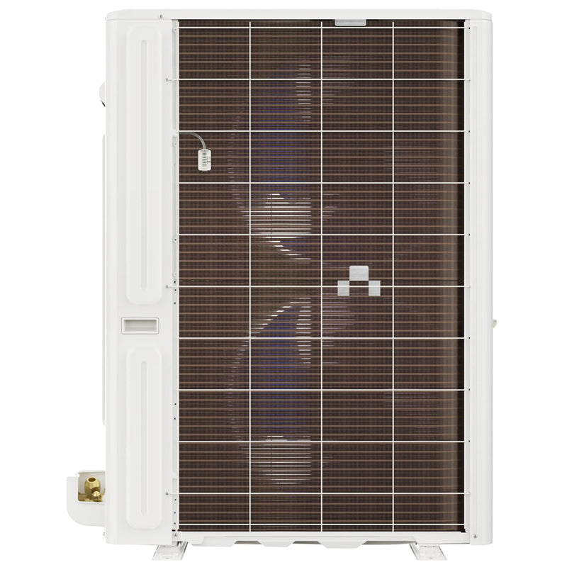 MRCOOL Hyper Heat 2nd Gen 48K BTU, 4 Ton, 16.5 SEER2 Heat Pump Condenser and Ducted Air Handler with 15 Ft. R-454B No-Vac Lineset (CENTRAL-48-HP-230B15)
