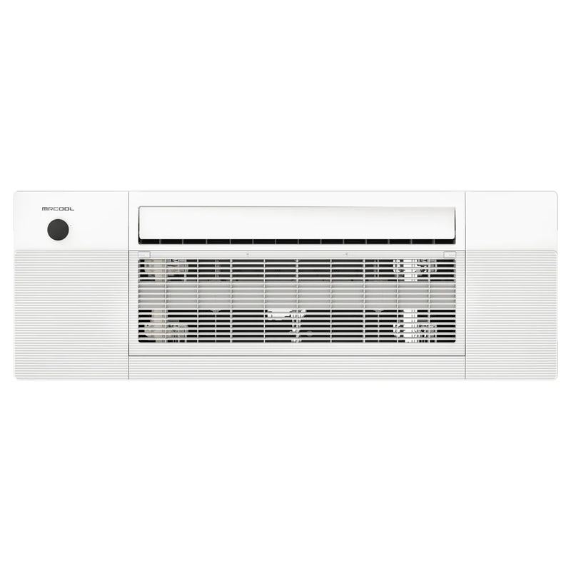 MRCOOL DIY 4th Gen Mini Split - 2-Zone 27,000 BTU Ductless Cassette Air Conditioner and Heat Pump with 9K + 12K Cassette Air Handlers, 75 ft. Line Sets, and Install Kit