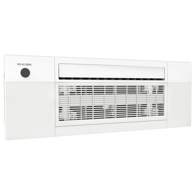 MRCOOL DIY® 5th Gen E Star 18,000 BTU Single Zone Mini Split Complete System with Ceiling Cassette Air Handler, 25 Ft. Line Set, 230V (DIY-18-HP-CM-230D25-O)