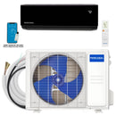 MRCOOL DIY Select 24K BTU Ductless Mini Split System with Black Wall Mount Air Handler 230V, 11.5 Ft DIY Lineset, R454B (DIYS-24-HP-B-230A11-O)