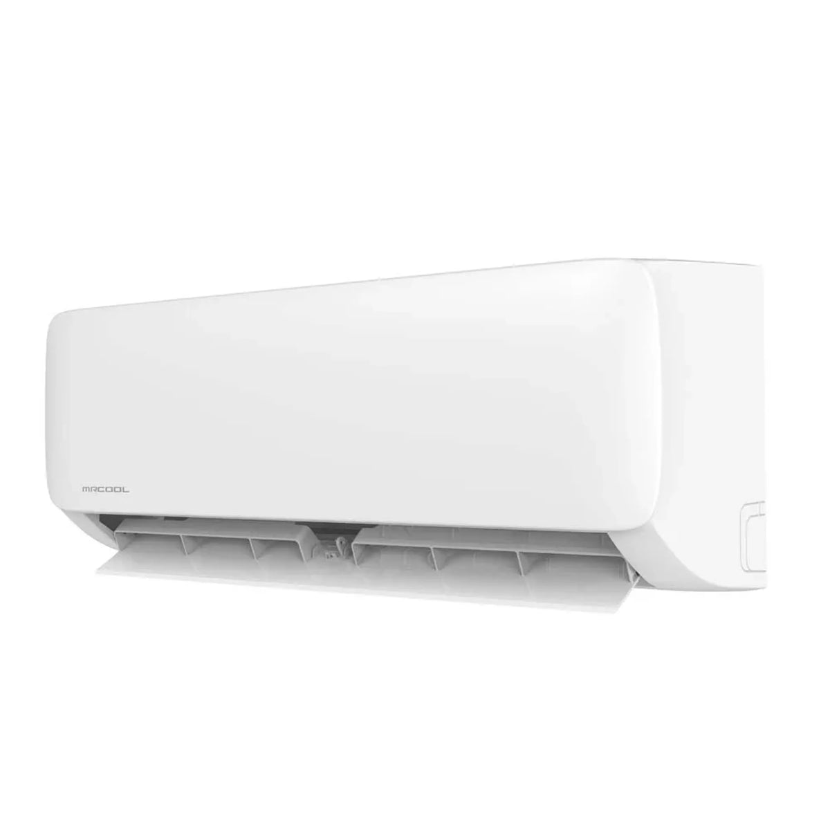 MRCOOL ductless mini split indoor wall unit in white with front vent panel
