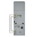 MRCOOL GeoCool No-Vac Vertical Upflow without Air Box 3/8 3/4 Precharge Line Set (GCNV-VU00-3834)